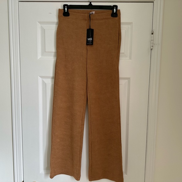 Smash + Tess Zoe Straight Leg Pants in Cinnamon Brown size XS - Picture 3 of 6